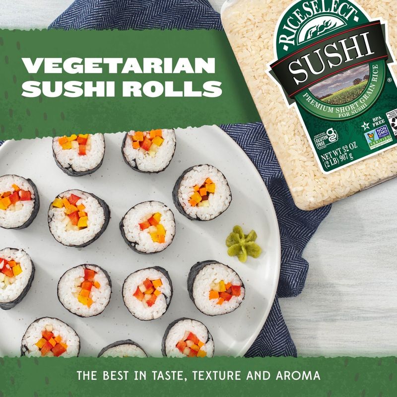 RiceSelect Sushi Premium Short Grain Rice, 32 oz