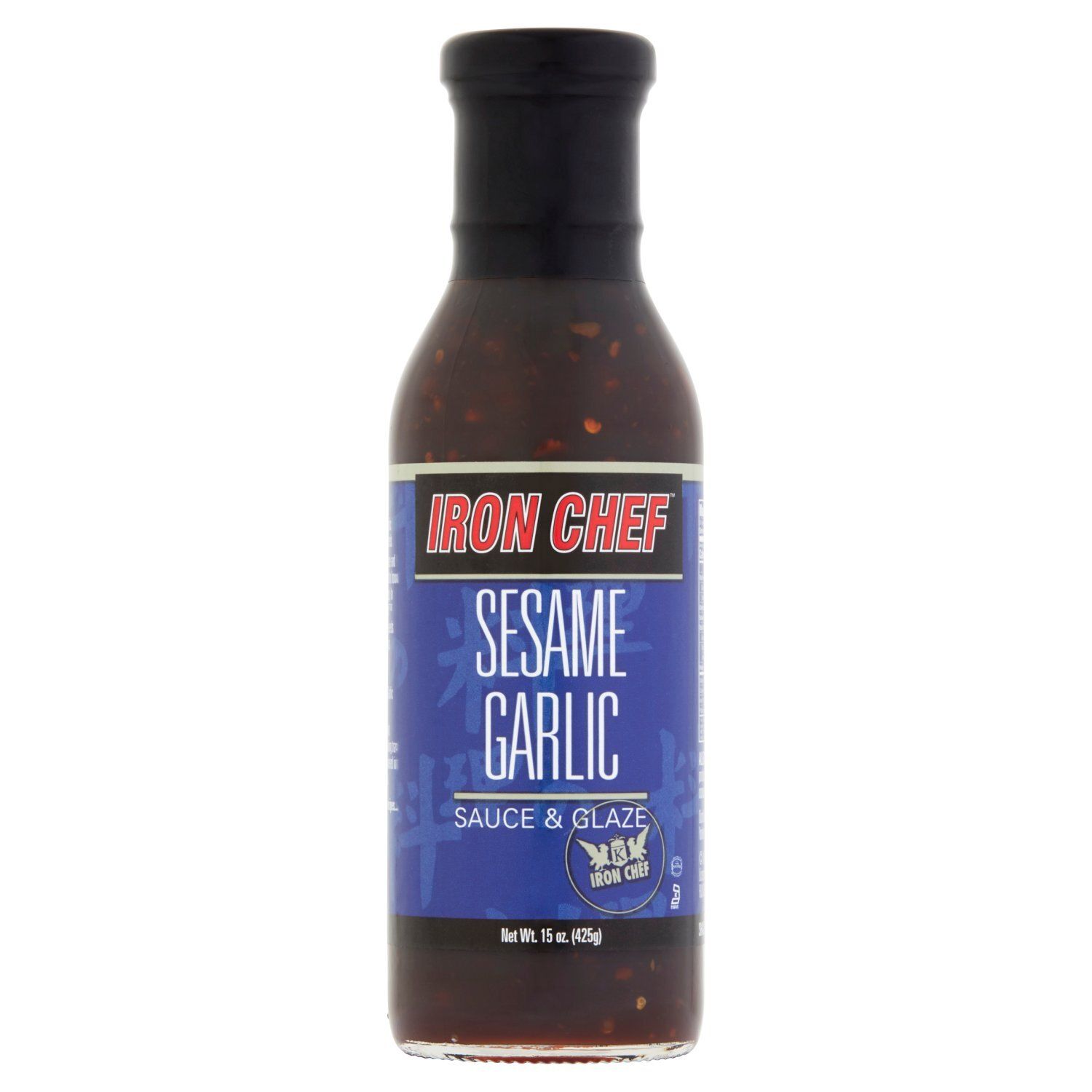 Iron Chef Sesame Garlic Sauce &amp; Glaze, 15 oz