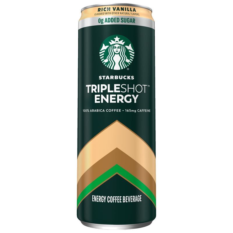 Starbucks Tripleshot Energy Coffee Beverage Rich Vanilla 11 Fl Oz