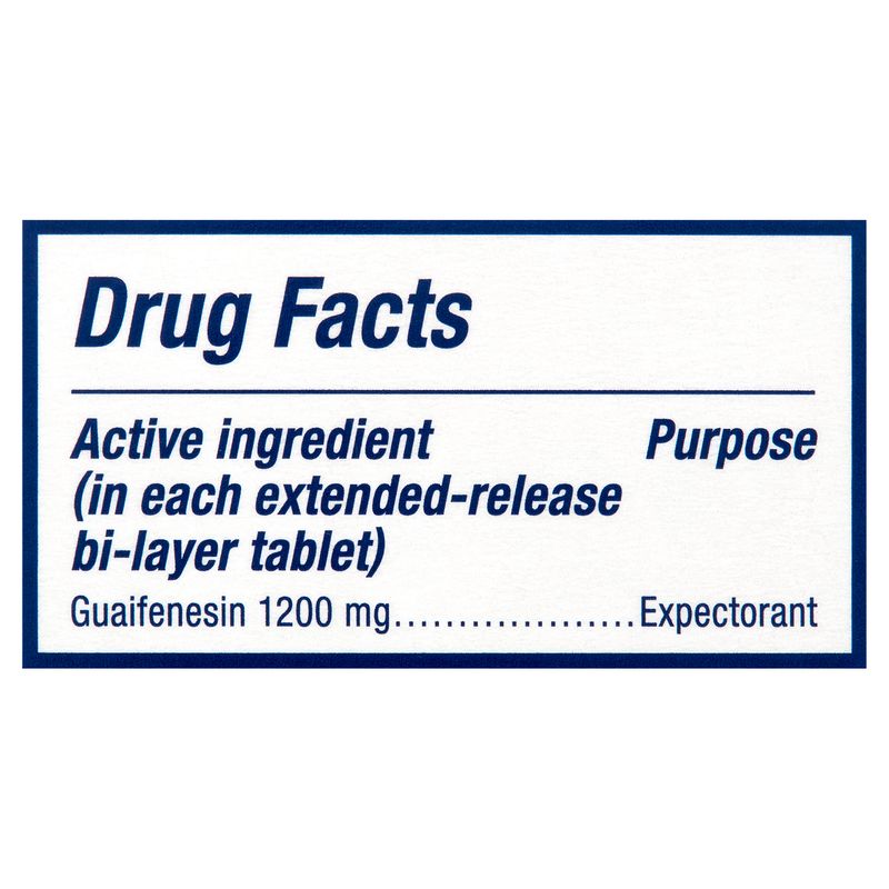Mucinex Maximum Strength Expectorant Extended-Release Bi-Layer Tablets, 1200 mg, 28 count