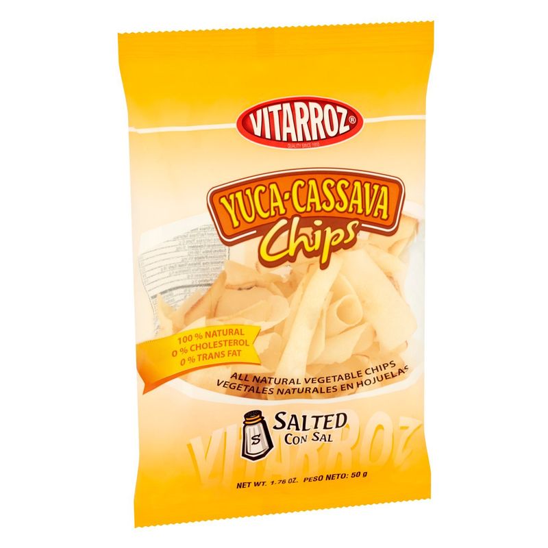 Vitarroz Salted Cassava Chips, 1.76 oz
