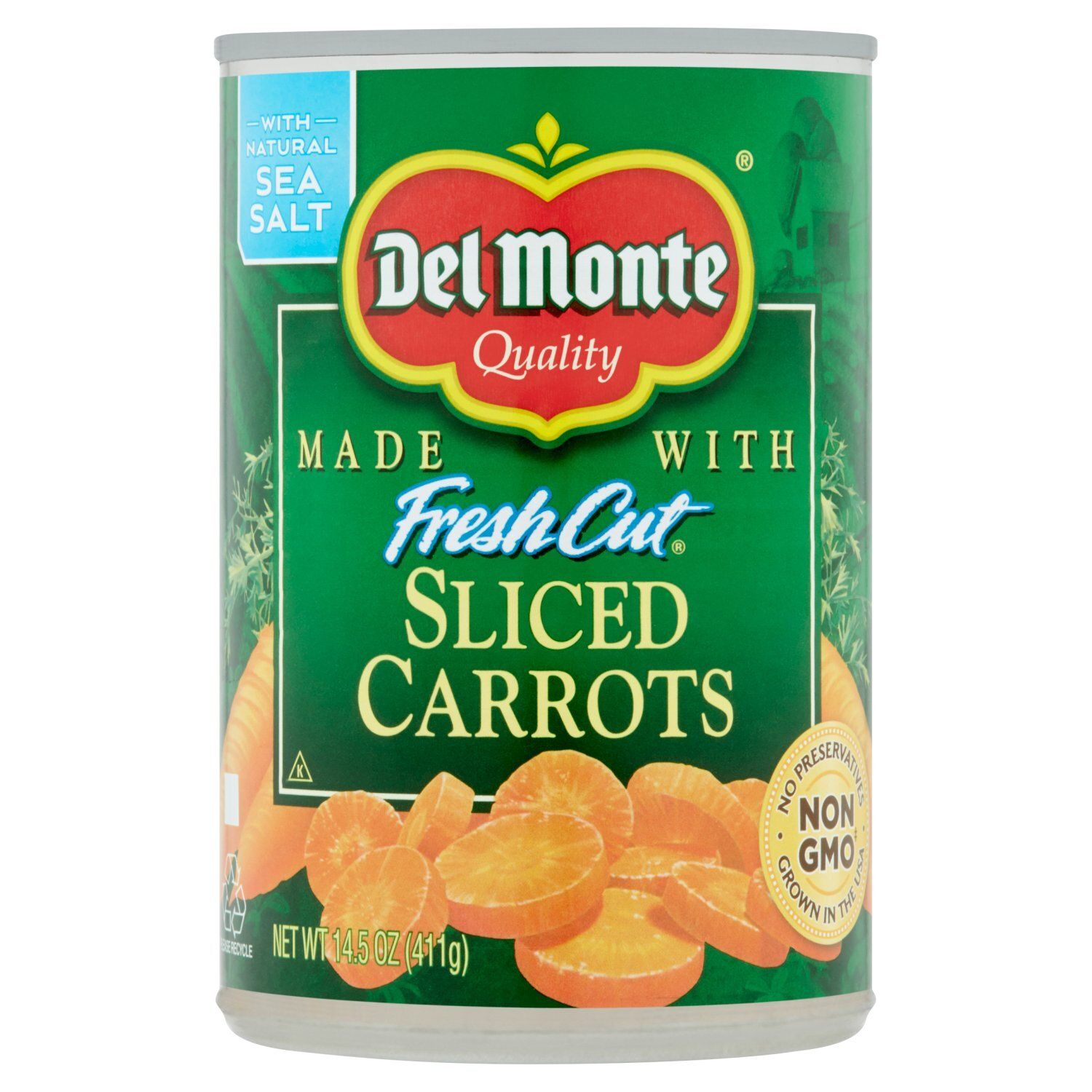 Del Monte Fresh Cut Sliced Carrots, 14.5 oz