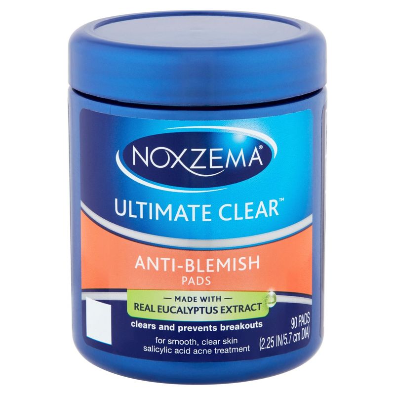 Noxzema Ultimate Clear Anti-Blemish Pads, 90 count