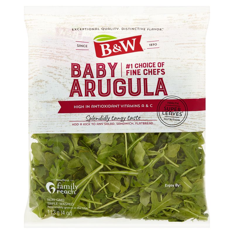 B&amp;W Baby Arugula, 4 oz bag