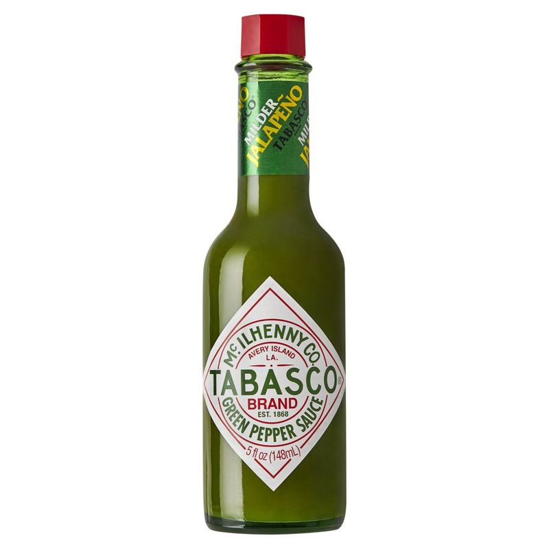 McIlhenny Co. Tabasco Milder Jalapeño Green Pepper Sauce, 5 fl oz