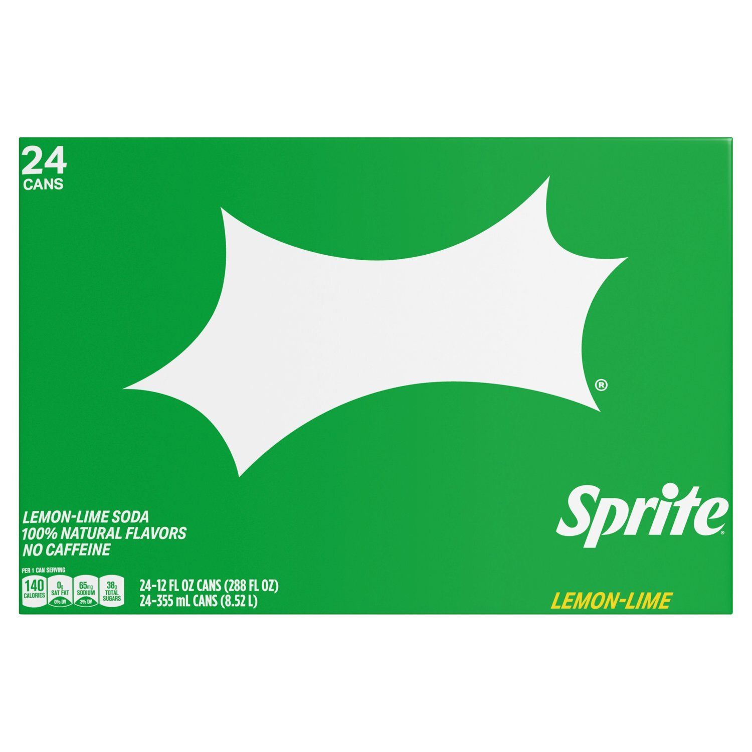 Sprite Lemon-Lime Soda, 12 fl oz, 24 count