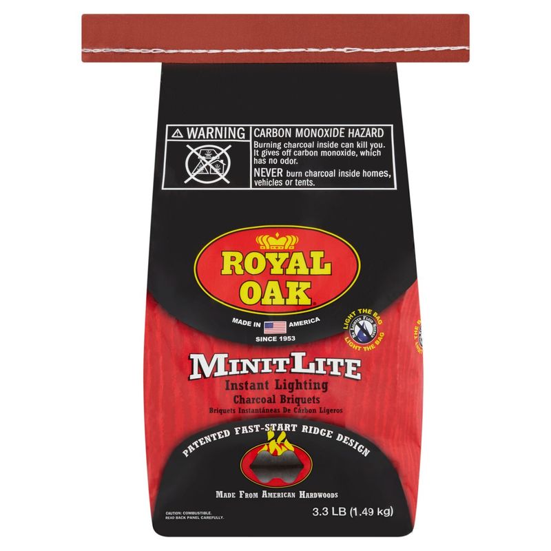 Royal Oak Minitlite Instant Lighting Charcoal Briquets, 3.3 lb