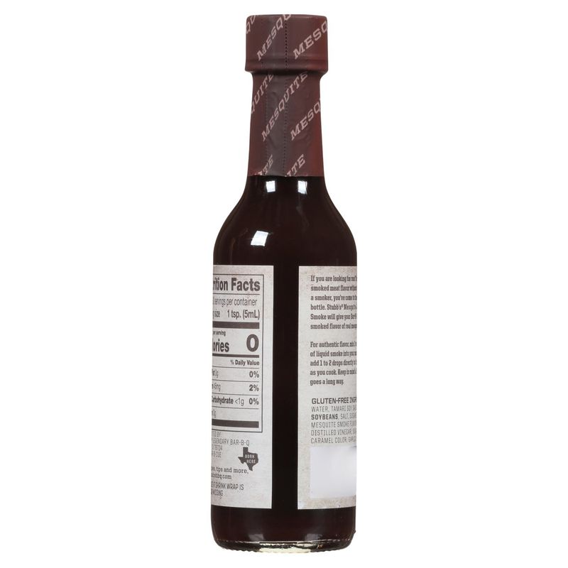 Stubb's Mesquite Liquid Smoke, 5 oz