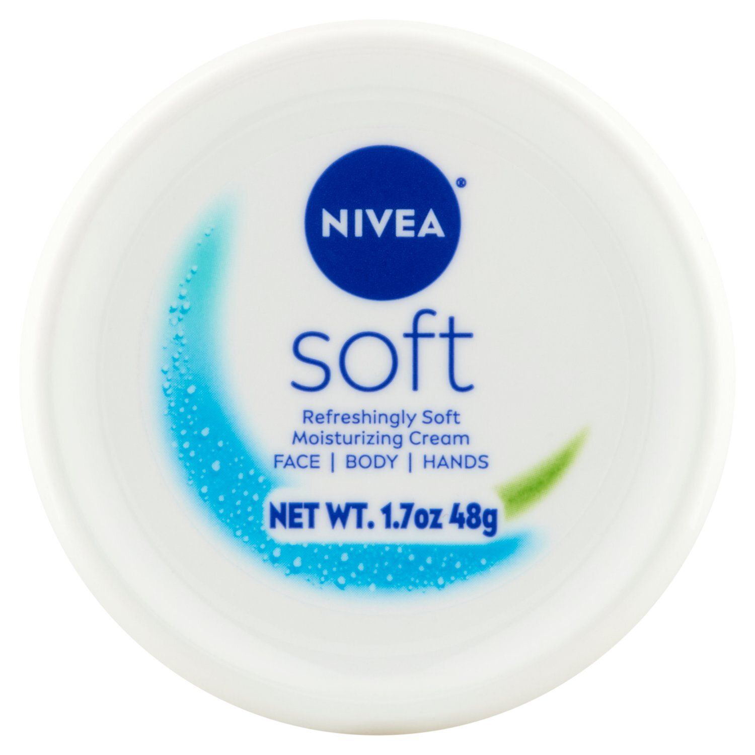 Nivea Refreshingly Soft Moisturizing Cream, 1.7 oz