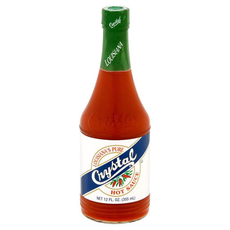 Crystal Louisiana's Pure Hot Sauce, 12 fl oz