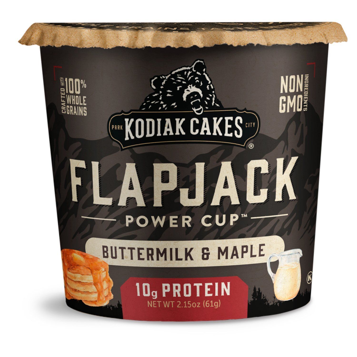 Kodiak Cakes Power Cup Buttermilk &amp; Maple Flapjack, 2.15 oz