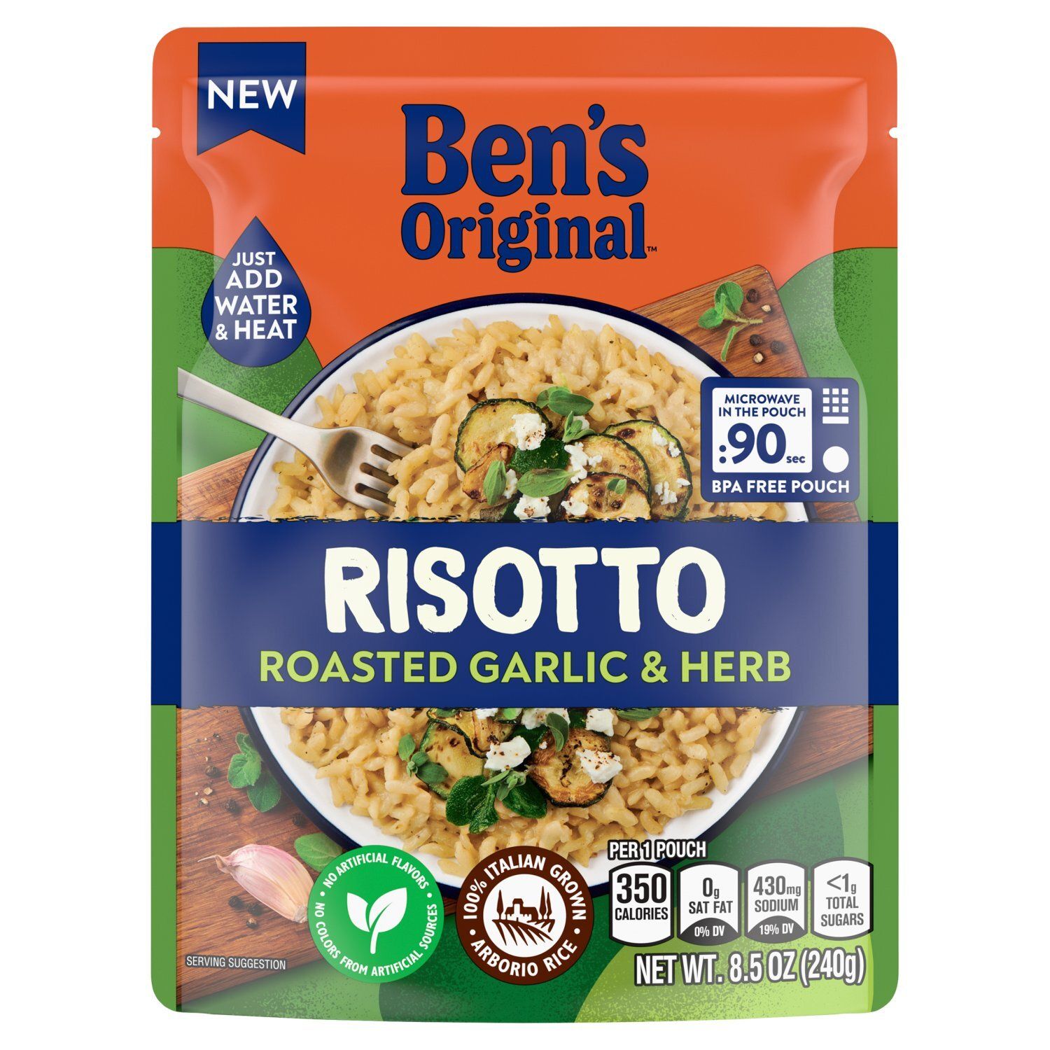 Ben's Original Roasted Garlic &amp; Herb Risotto, 8.5 oz