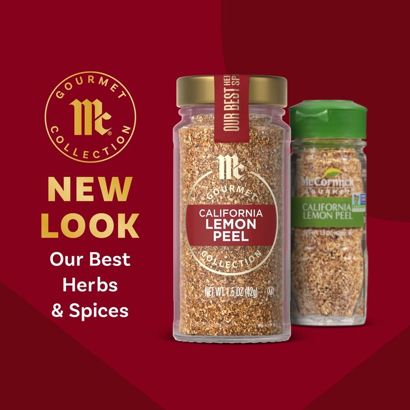 McCormick Gourmet Collection California Lemon Peel, 1.5 oz