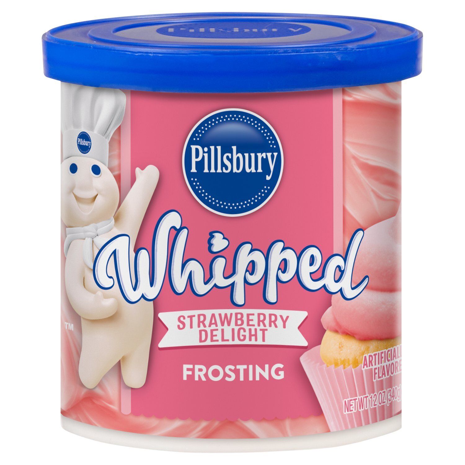 Pillsbury Whipped Strawberry Delight Frosting, 12 oz