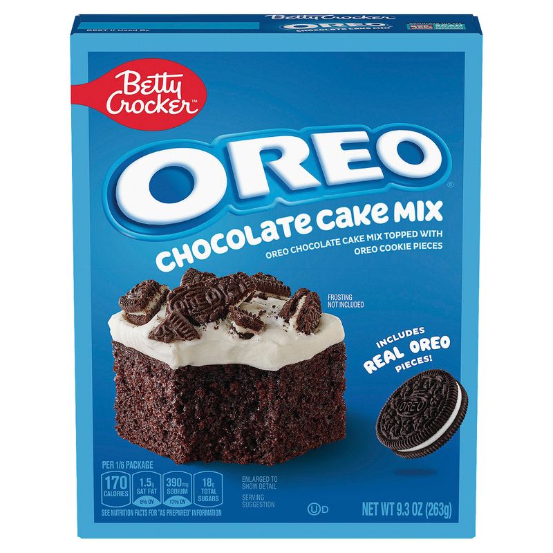 Betty Crocker Oreo Chocolate Cake Mix, 9.3 oz