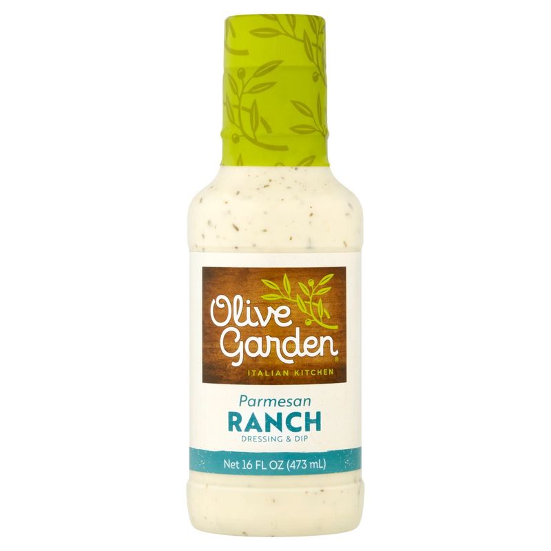 Olive Garden Italian Kitchen Parmesan Ranch Dressing &amp; Dip, 16 fl oz