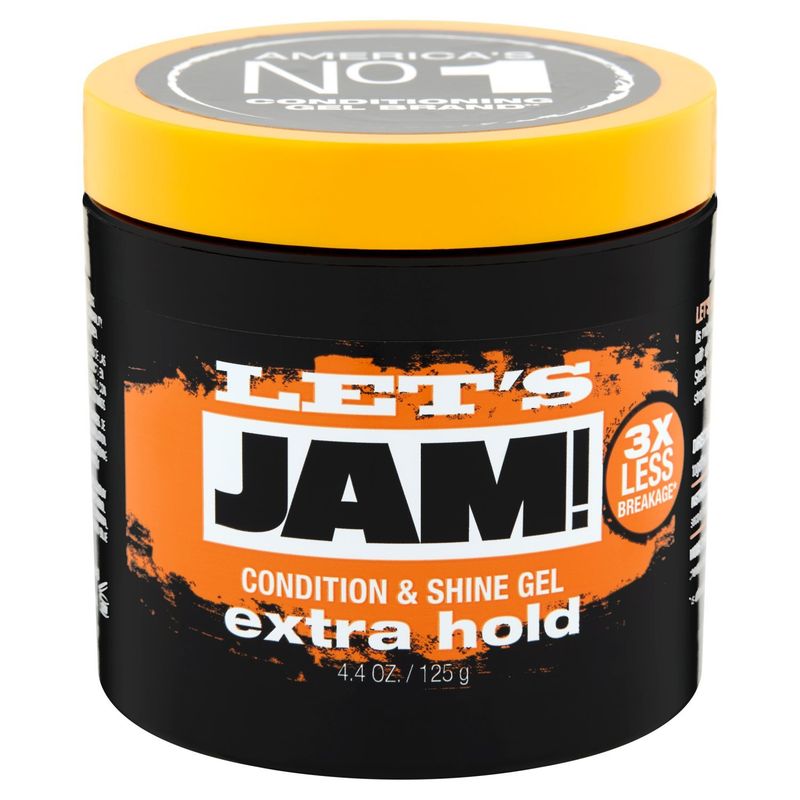 Let's Jam! Extra Hold Condition &amp; Shine Gel, 4.4 oz