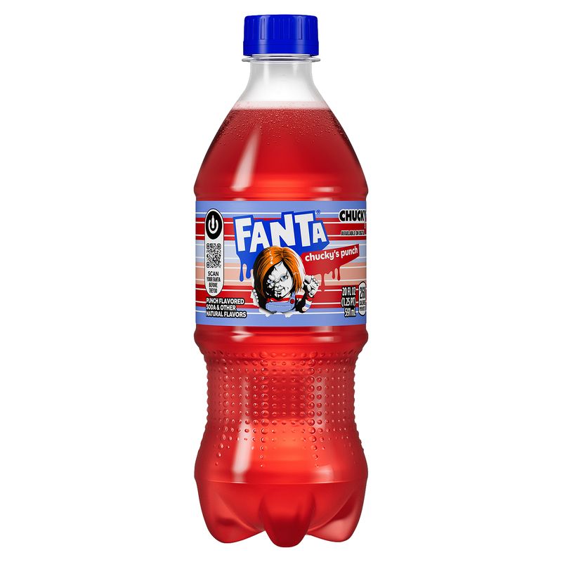 Fanta Chucky's Punch Flavored Soda, 20 fl oz