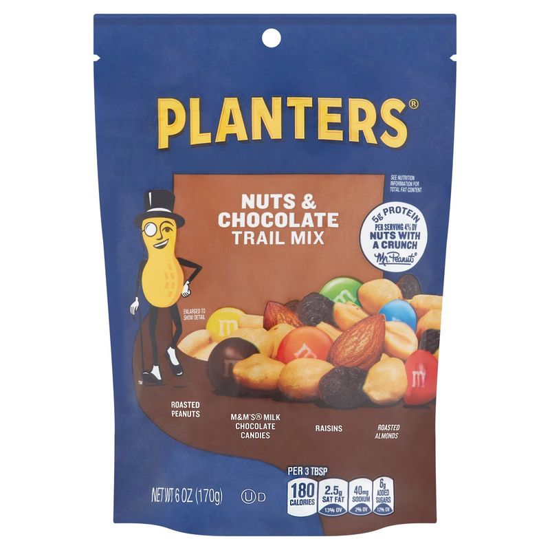 Planters Nuts &amp; Chocolate Trail Mix, 6 oz