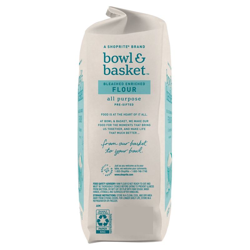 Bowl &amp; Basket Pre-Sifted Bleached Enriched All Purpose Flour, 32 oz