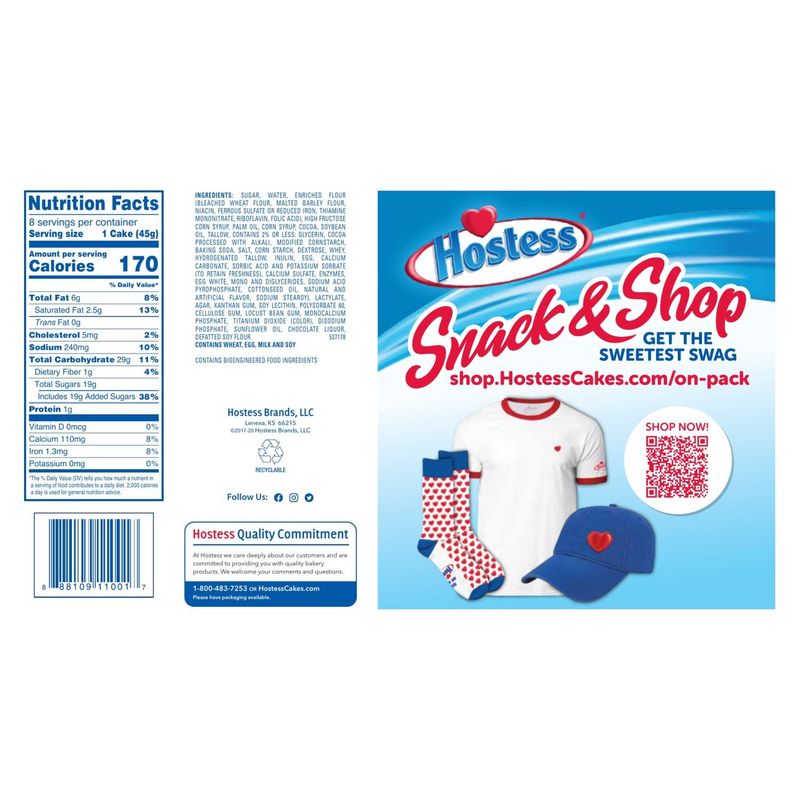 Hostess Cupcakes, 8 count, 12.7 oz