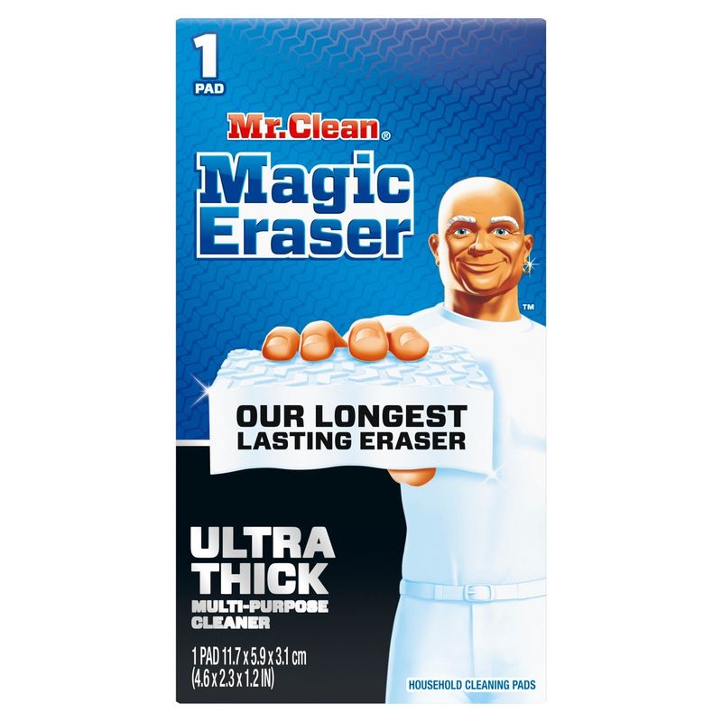 Mr. Clean Magic Eraser Ultra Thick Multi Purpose Cleaner, 1ct