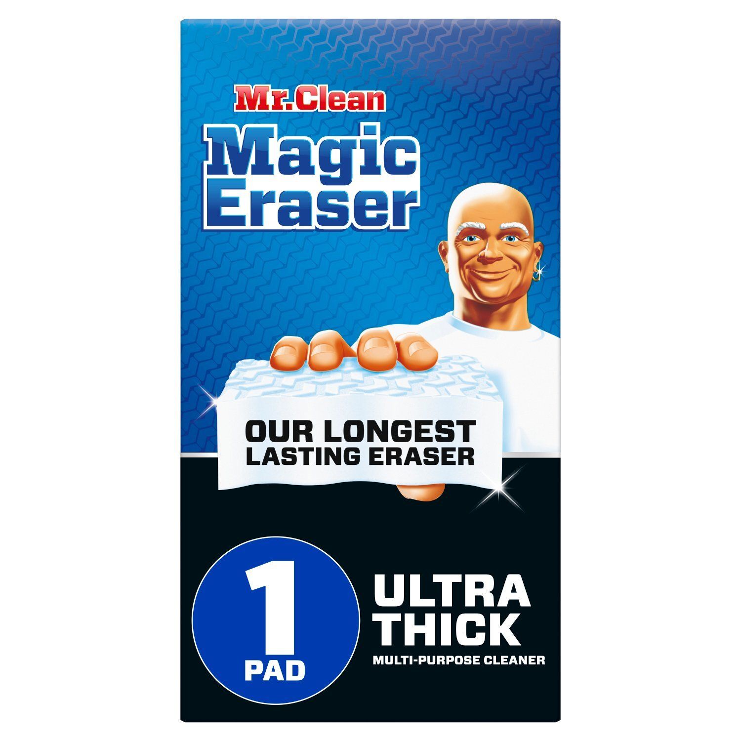 Mr. Clean Magic Eraser Ultra Thick Multi Purpose Cleaner, 1ct