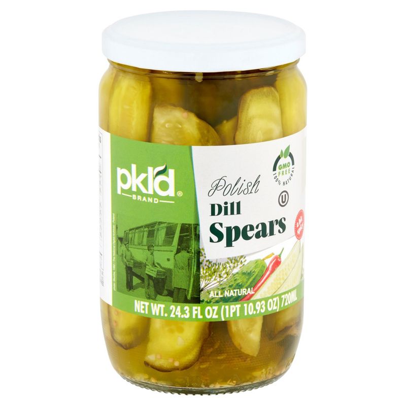 Pkl'd Polish Dill Spears, 24.3 fl oz