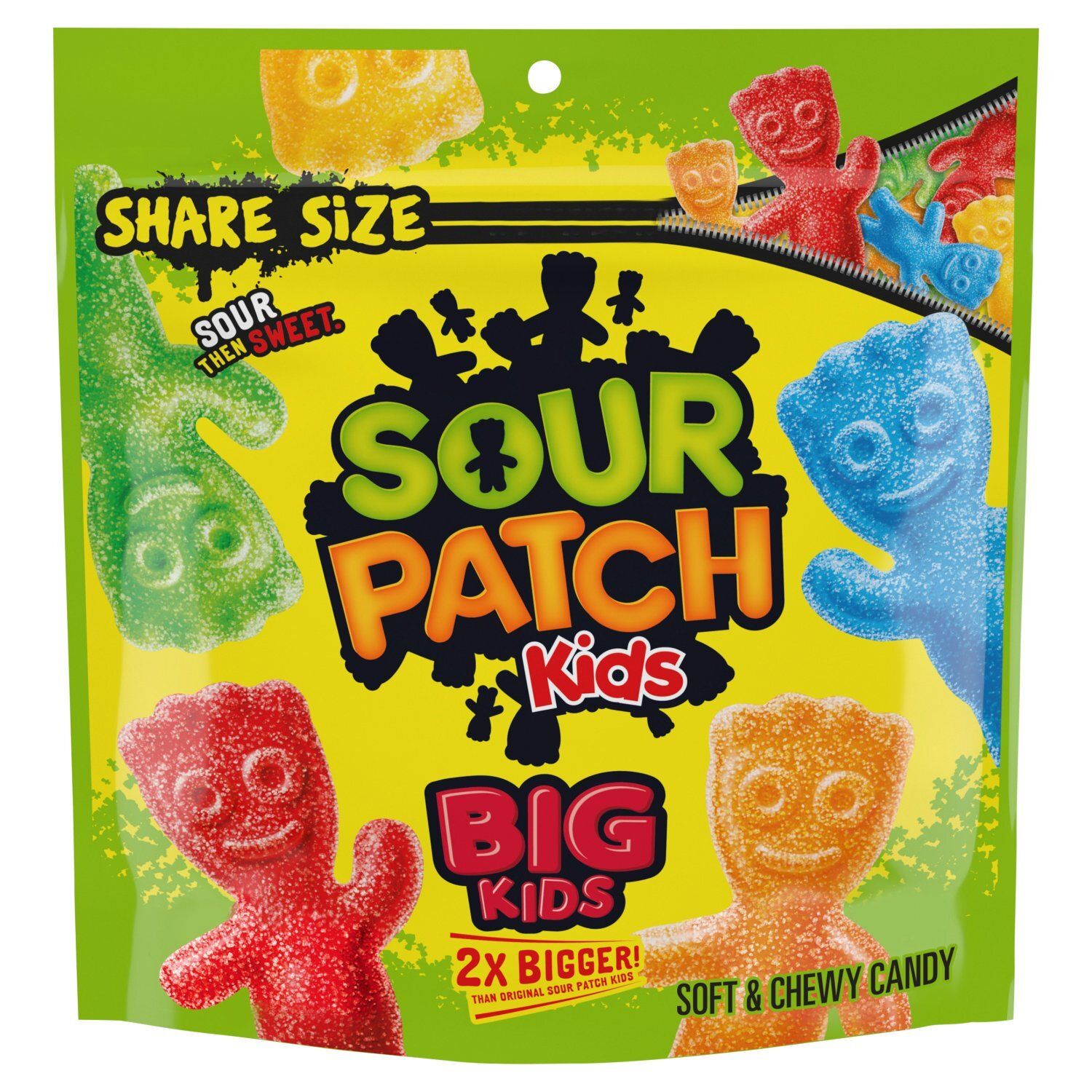 Sour Patch Kids Big Kids Soft &amp; Chewy Candy Share Size, 12 oz
