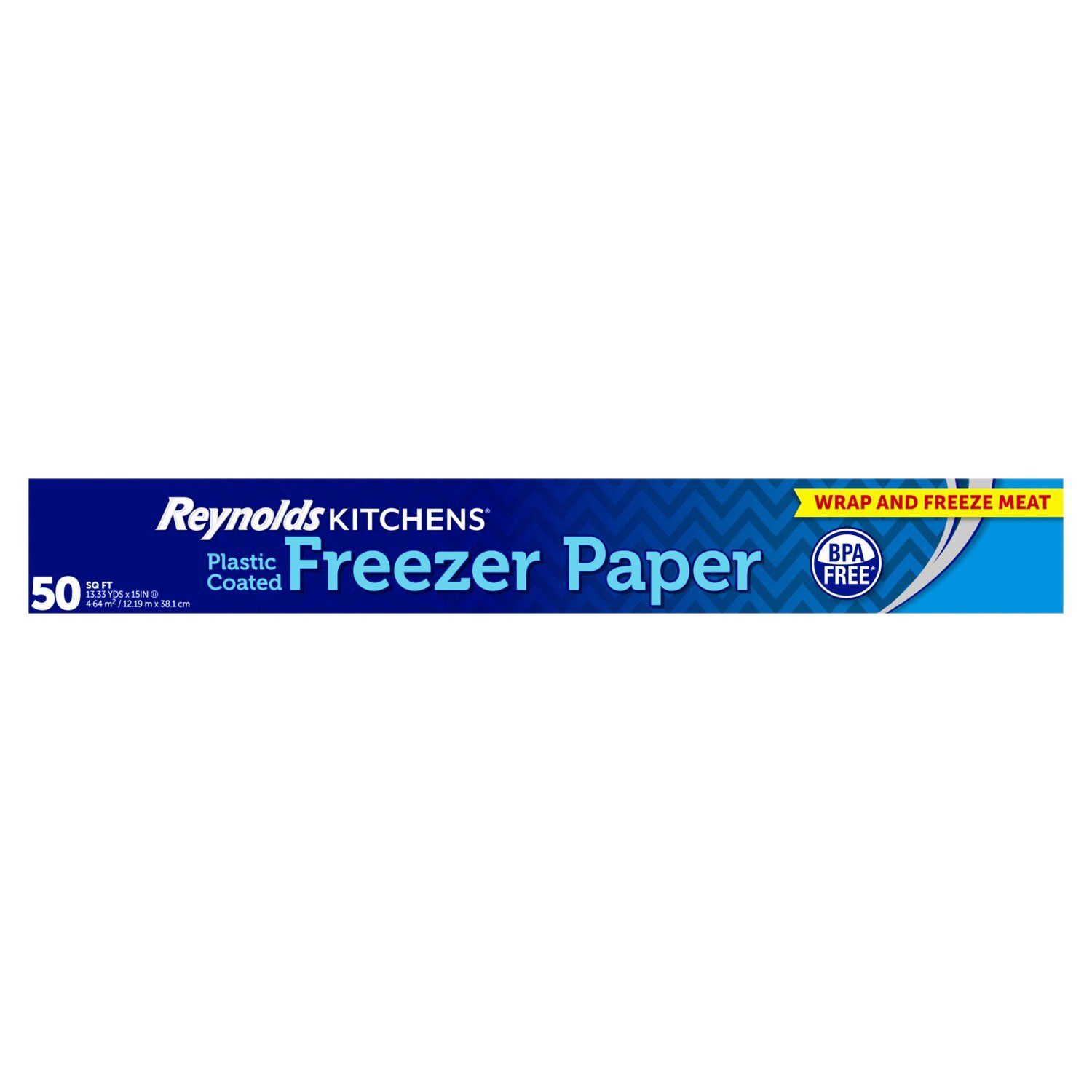 Reynolds Kitchens Plastic Coated Freezer Paper, 13.33 yds x 15in