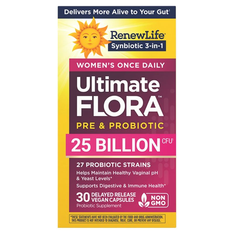 Renew Life Ultimate Flora Women's Once Daily Probiotic Supplement, 30 count