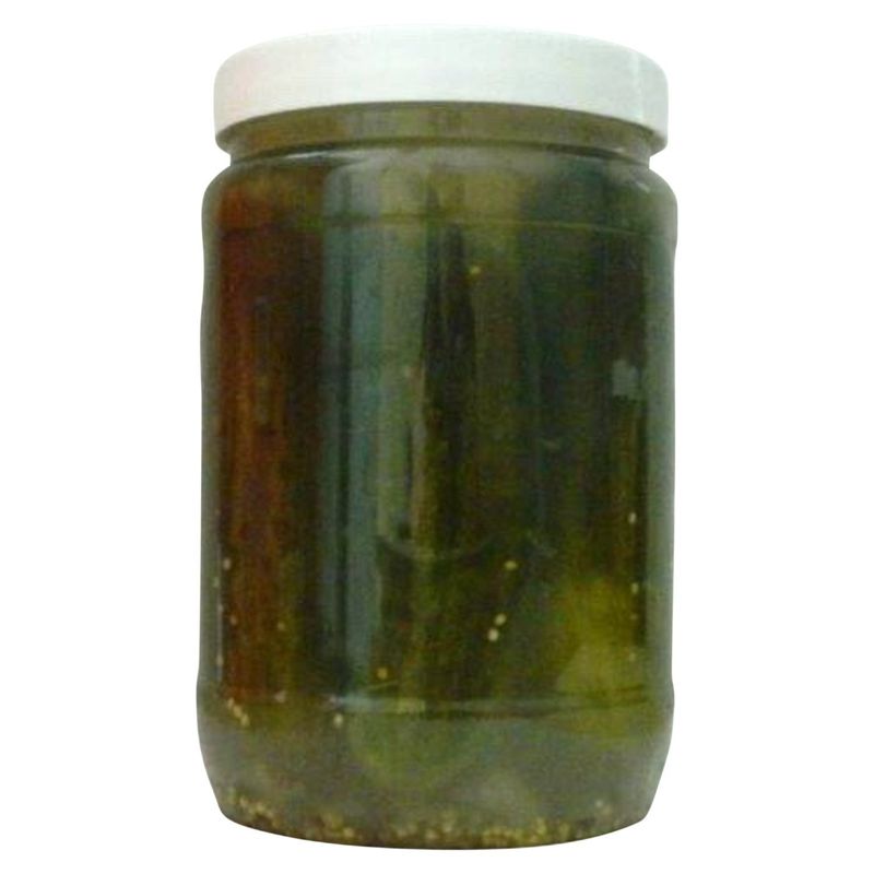 Nathan's Famous New York Sour Pickles, 32 fl oz