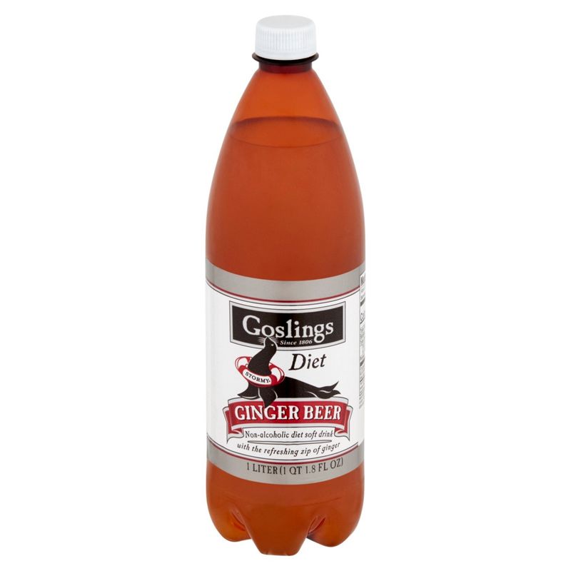 Goslings Diet Stormy Ginger Beer, 1 liter