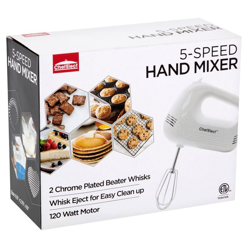 ChefElect 5-Speed Hand Mixer