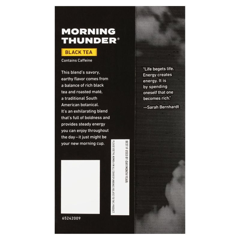 Celestial Seasonings® Morning Thunder® Black Tea Bags 20 ct Box