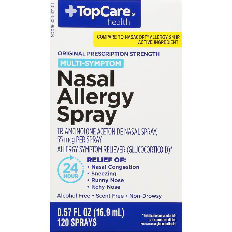TopCare Nasal Allergy Spray, 0.57 oz