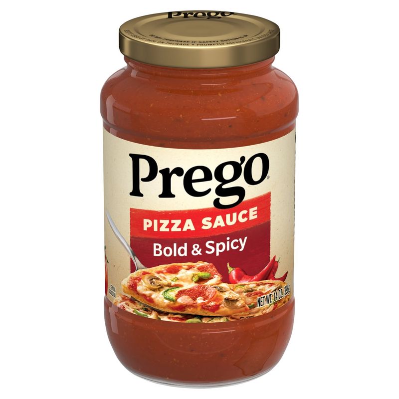 Prego Bold &amp; Spicy Pizza Sauce, 14 oz