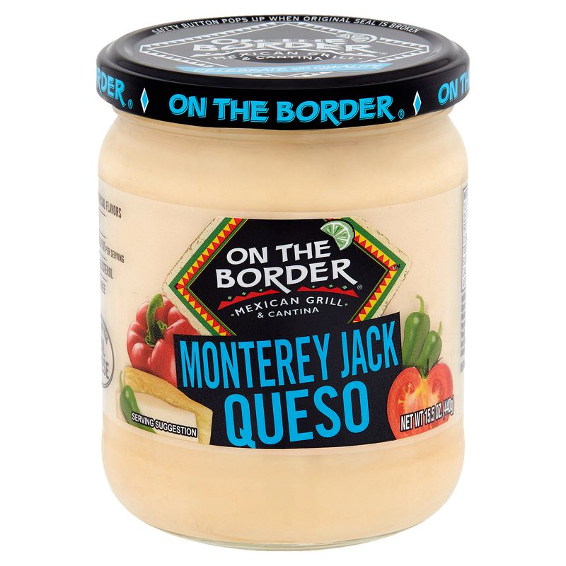 On The Border Mexican Grill &amp; Cantina Monterey Jack Queso Dip, 15.5 oz