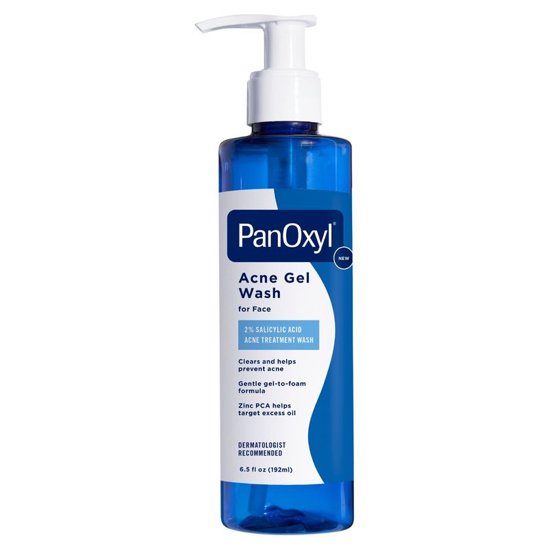 PanOxyl Acne Gel Wash for Face, 6.5 fl oz