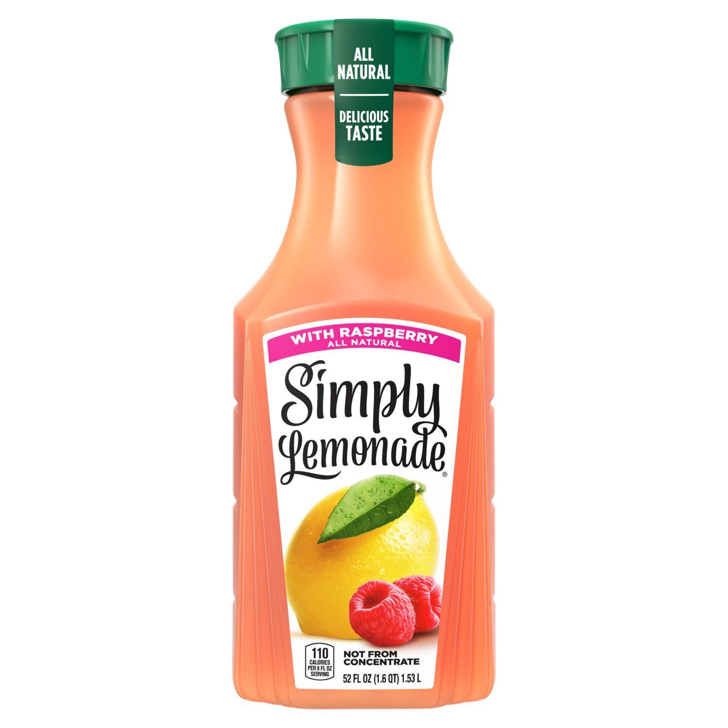 Simply Lemonade with Raspberry, 52 fl oz