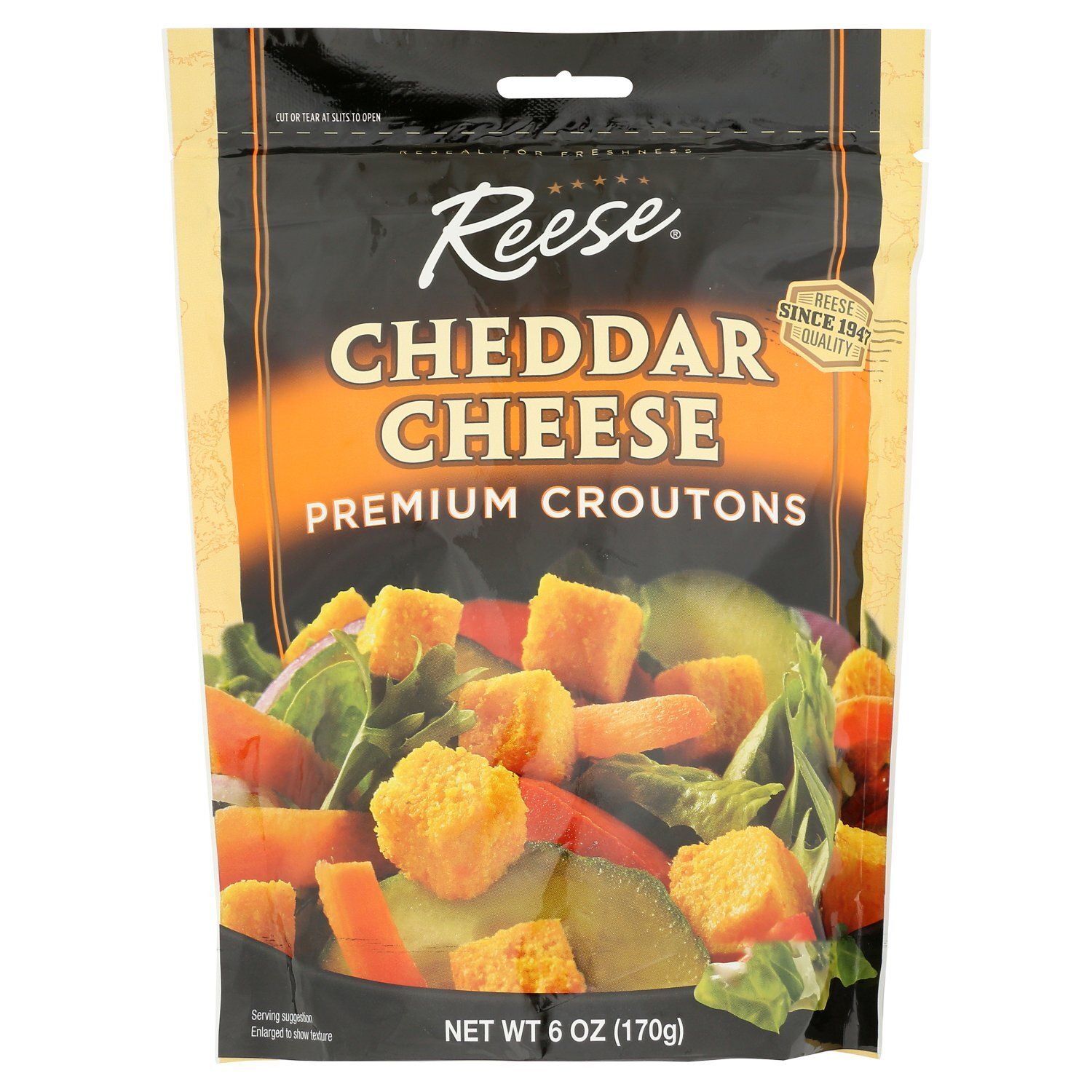 Reese Cheddar Cheese Premium Croutons, 6 oz