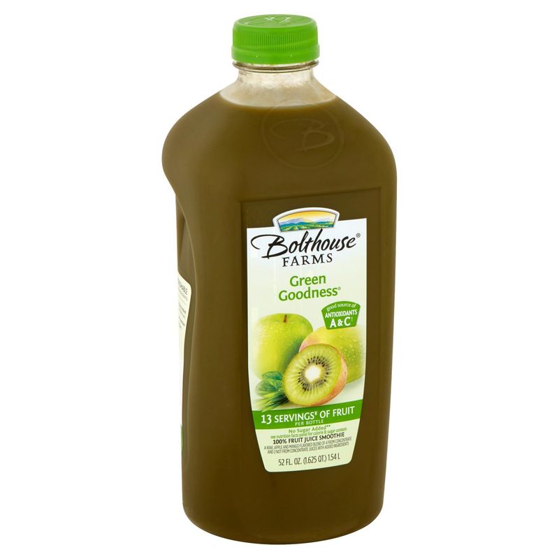 Bolthouse Farms Green Goodness 100% Fruit Juice Smoothie, 52 fl oz