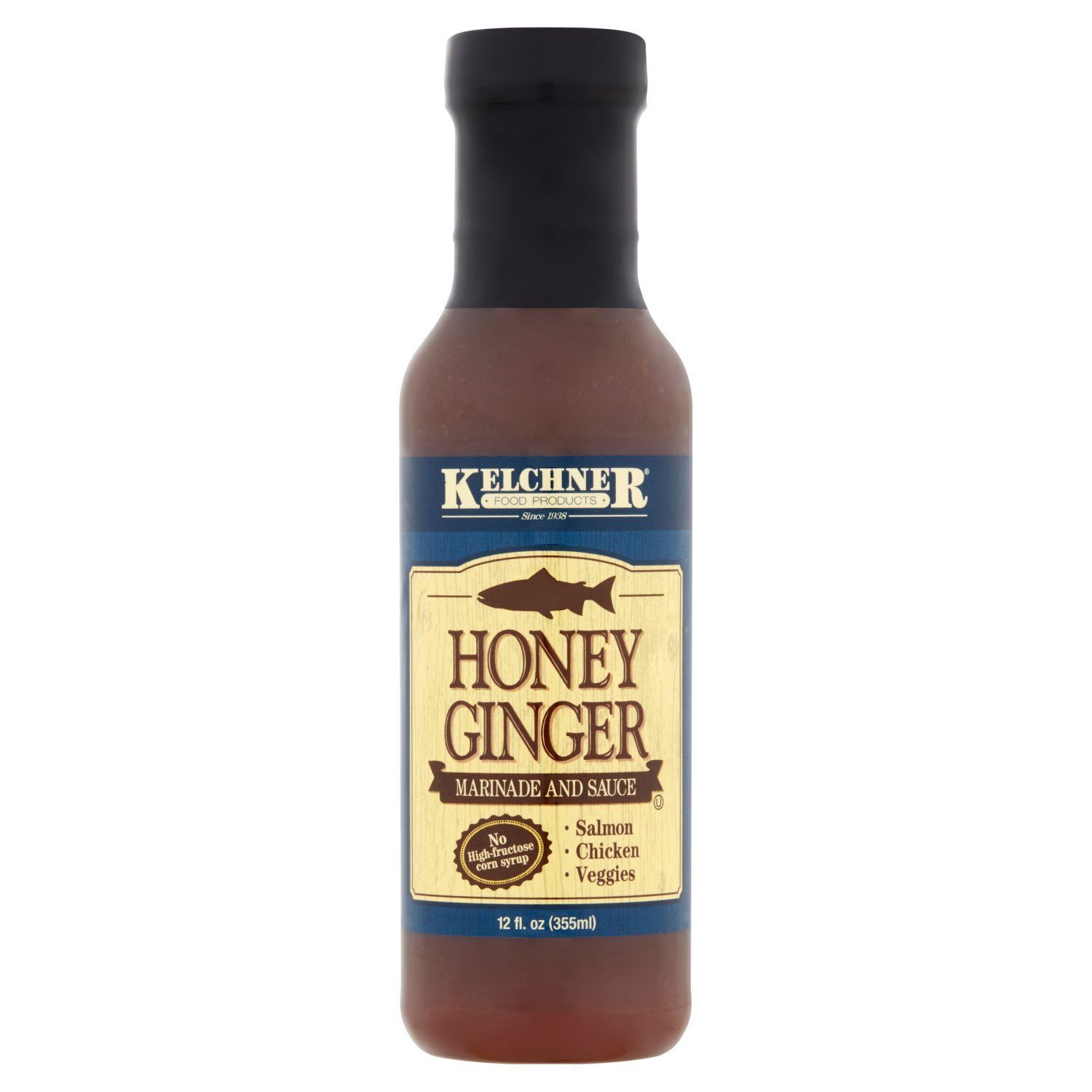 Kelchner Honey Ginger Marinade and Sauce, 12 fl oz