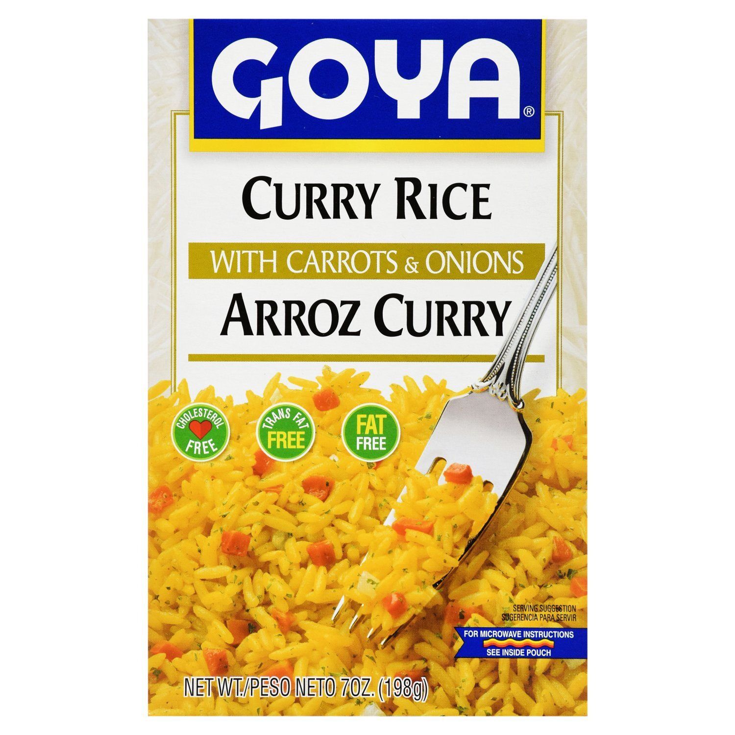 Goya Curry Rice with Carrots &amp; Onions, 7 oz