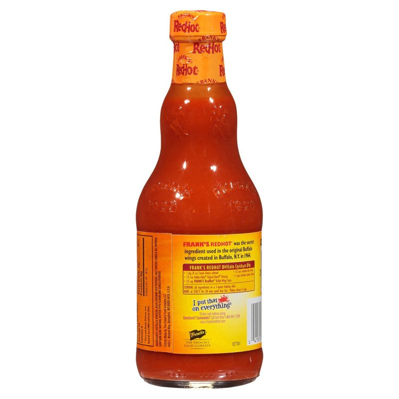 Frank's RedHot Buffalo Wings Sauce, 12 fl oz