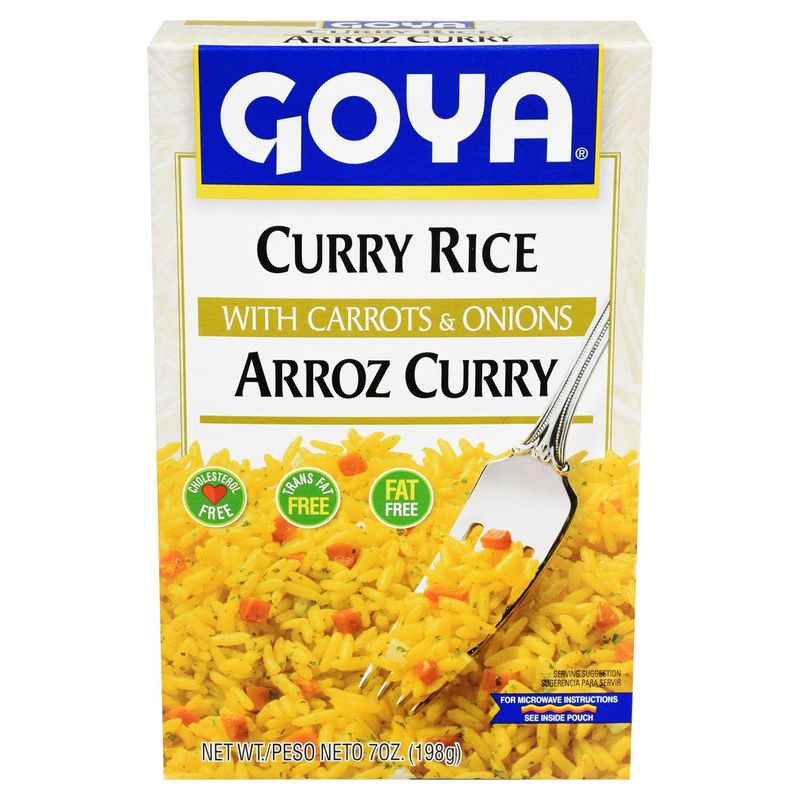 Goya Curry Rice with Carrots &amp; Onions, 7 oz