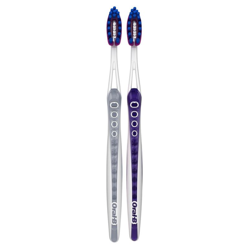 Oral-B Pro-Whitening Clean Medium Toothbrushes Value Pack, 2 count