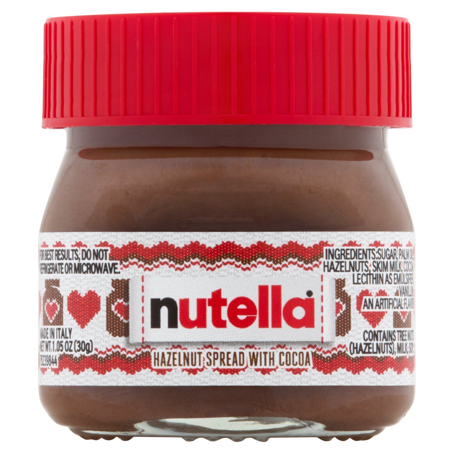 Nutella Hazelnut Spread with Cocoa, 1.05 oz