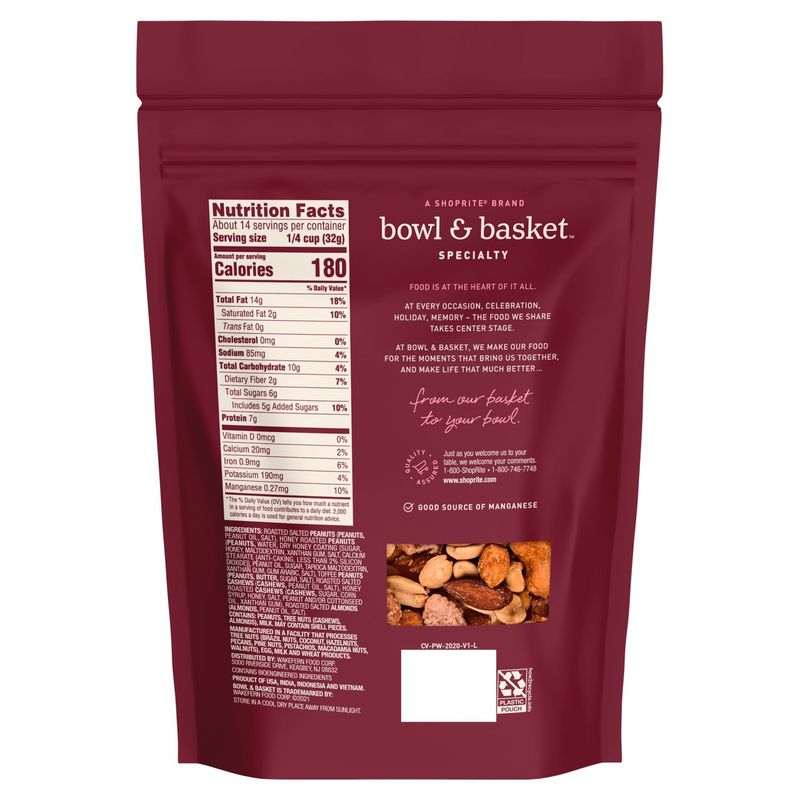 Bowl &amp; Basket Specialty Sweet &amp; Salty Trail Mix, 16 oz