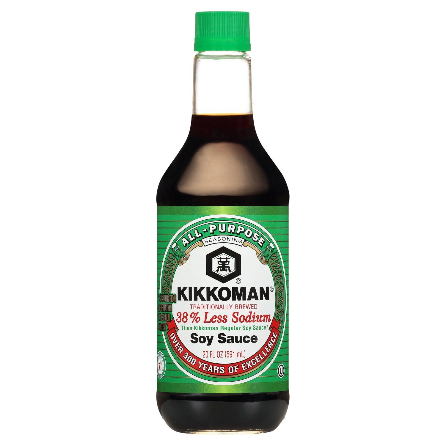 Kikkoman All-Purpose Seasoning Soy Sauce, 20 fl oz